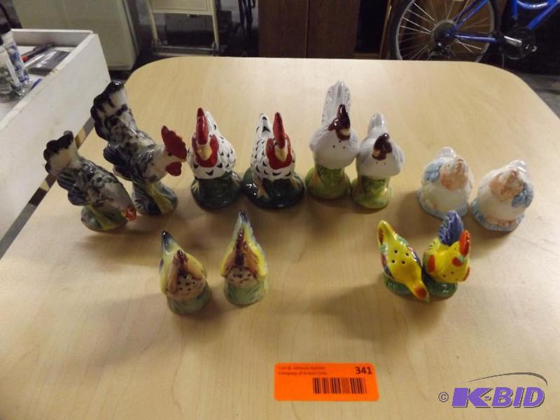Salt and Pepper Shaker sets...