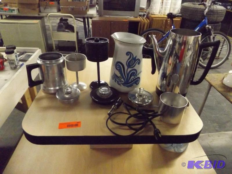 Coffee pot and coffee maker parts...