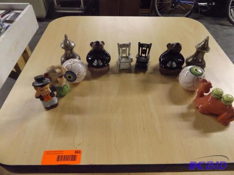 Salt and Pepper Shaker sets...