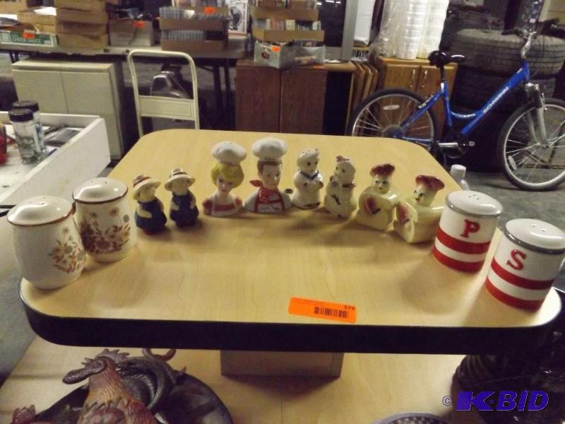 Salt and Pepper Shaker sets...