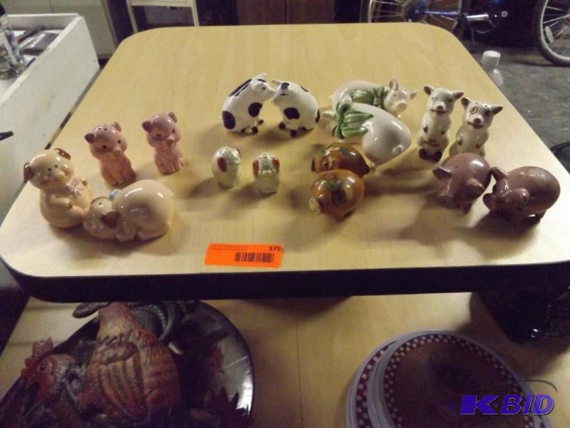 Salt and Pepper Shaker sets...