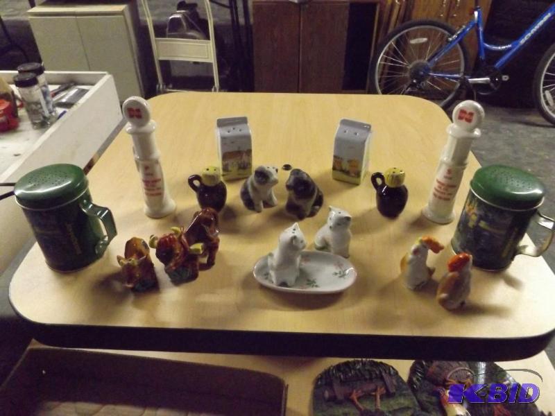 Salt and Pepper Shaker sets...