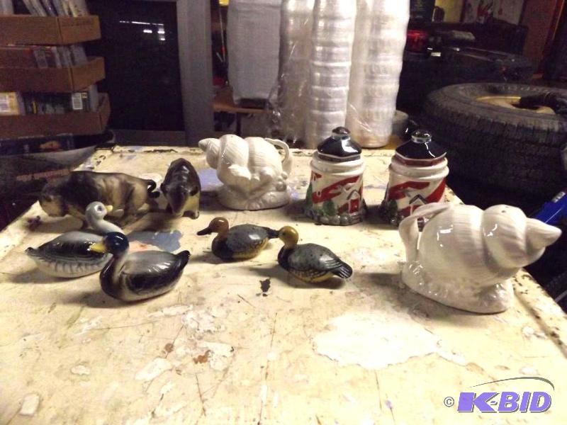 Salt and Pepper Shaker sets...