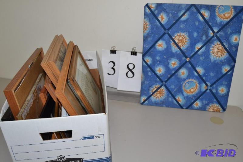 lot 38 image: Assorted frames