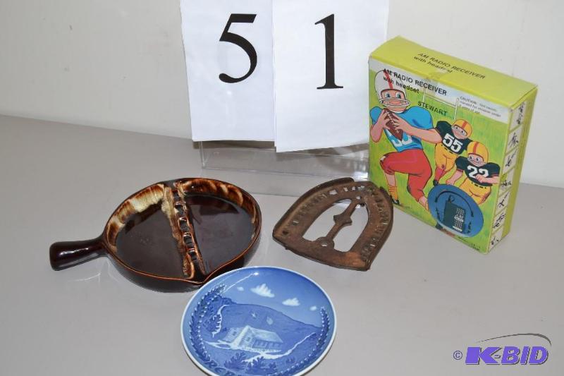 lot 51 image: Misc. items