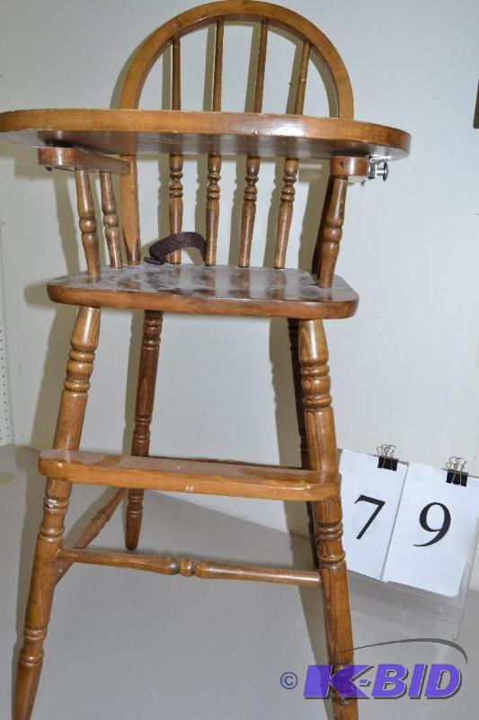 lot 79 image: Highchair