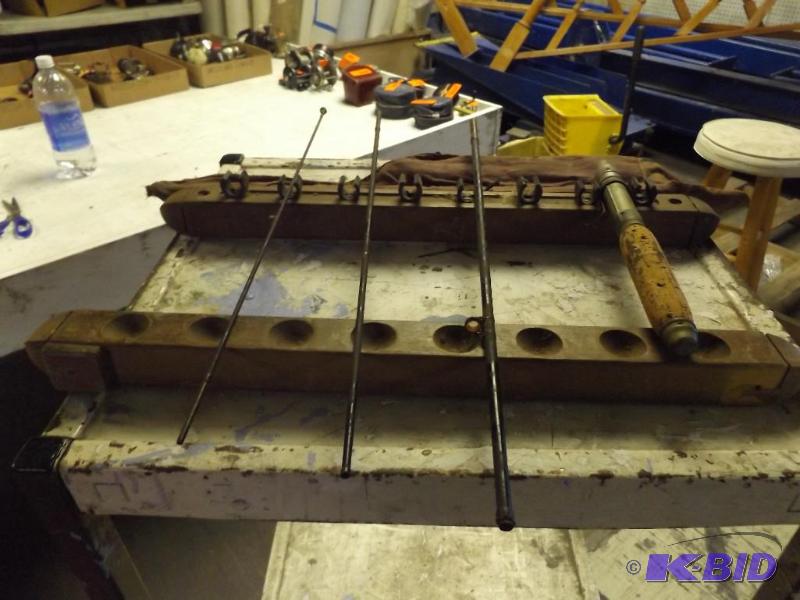 Two piece rod holder...