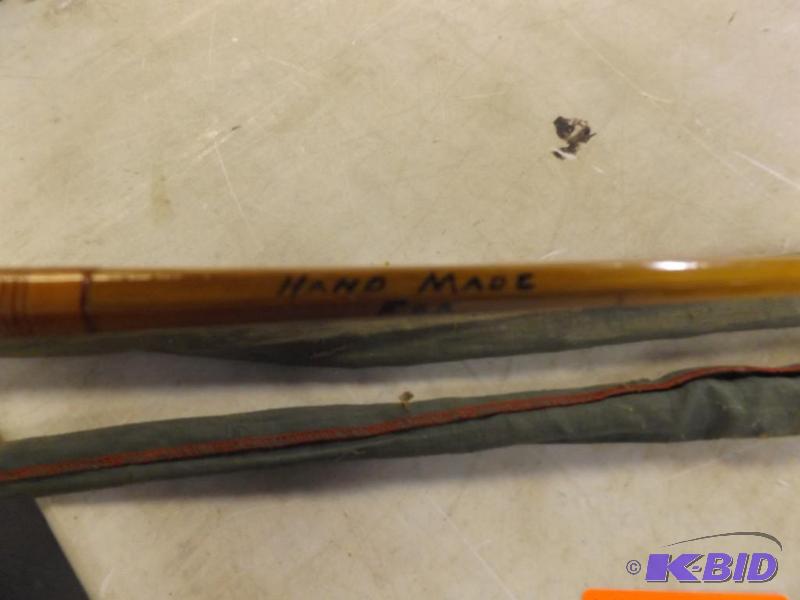 Hand Made fishing rod with sleeve...