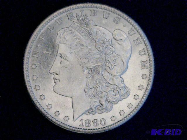 1880 S Morgan Dollar Coin. See pictures for d...