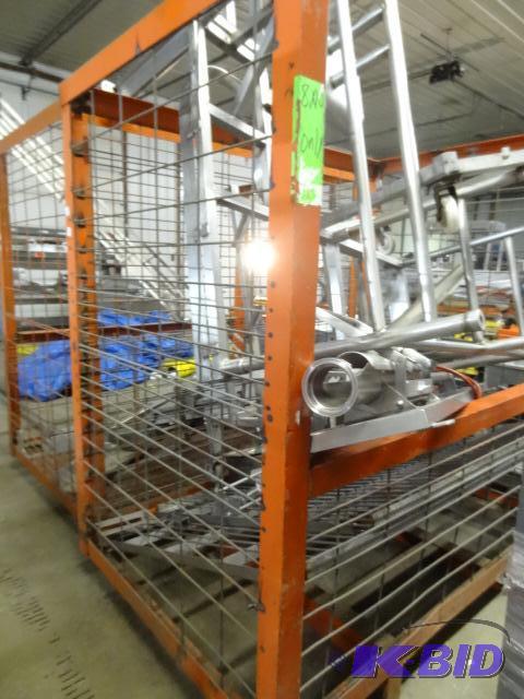 Large Storage Bin. All Metal. No Contents. Us...