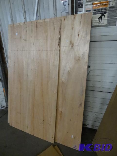 Pieces of Misc Plywood. 12. Laminated Foldin...
