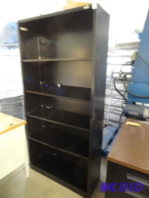 Metal Book Shelf. 35 X 12 X 71...