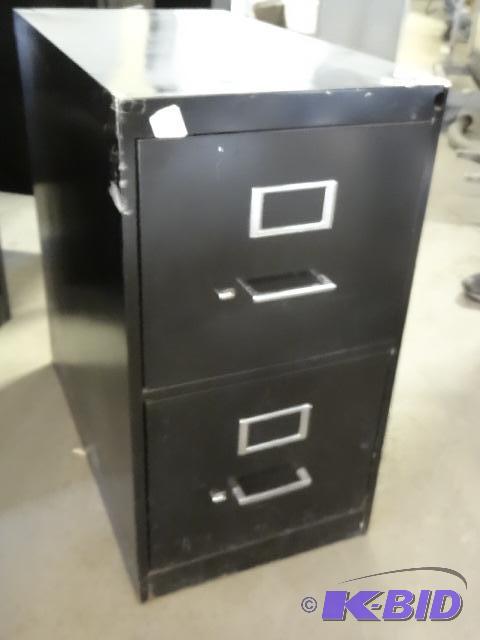 15&quot Metal 2 Drawer File Cabinet...