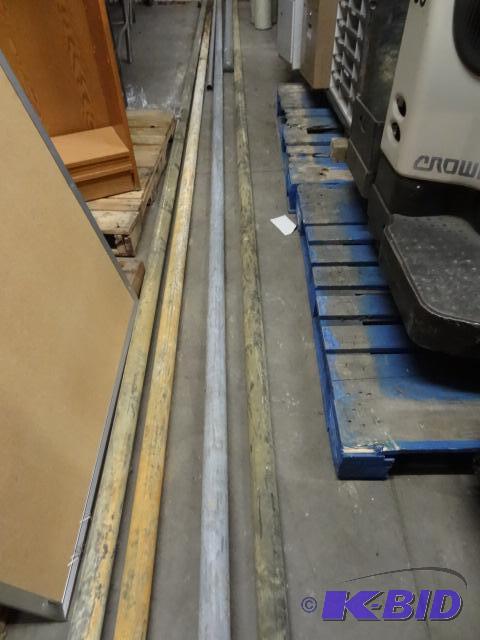 Well Pipe Casing. Metal Fence Pole. Piece of ...