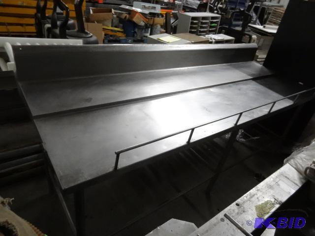 Stainless Prep Table 96 X 34 X 43...