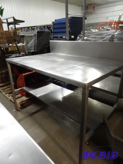 Stainless Prep Table 60 X 36 X 46...