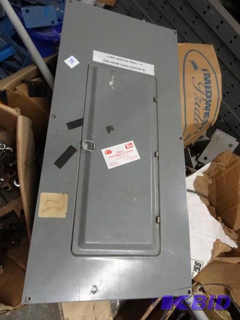 Square D Circuit Breaker Box...