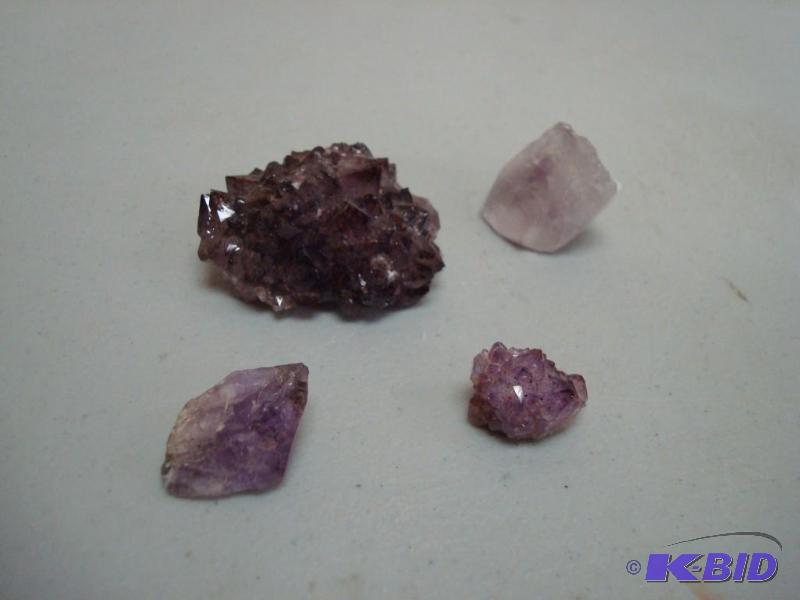 Lot Of Small Amethyst Crystals...