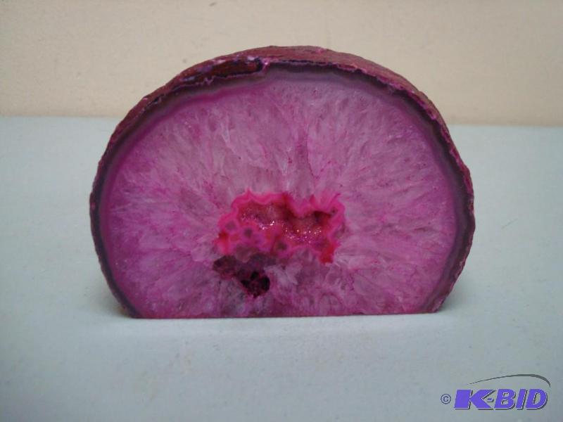 Dyed Brazilian Agate, Around 1.11 Pounds...
