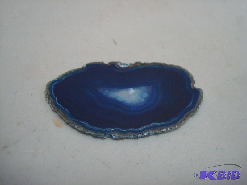 Dyed Brazilian Agate, Around 1oz, Has A Crack...