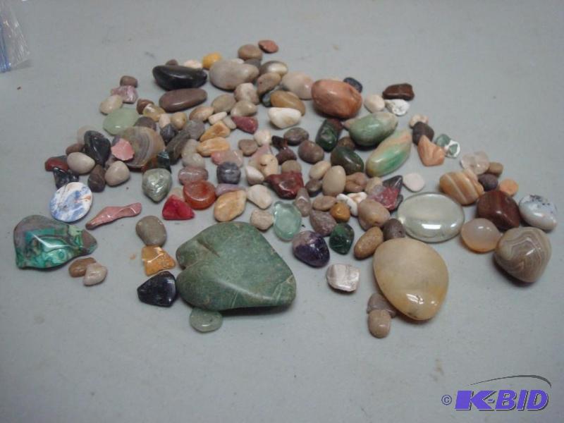 Lot Of Mixed Polished Stones...