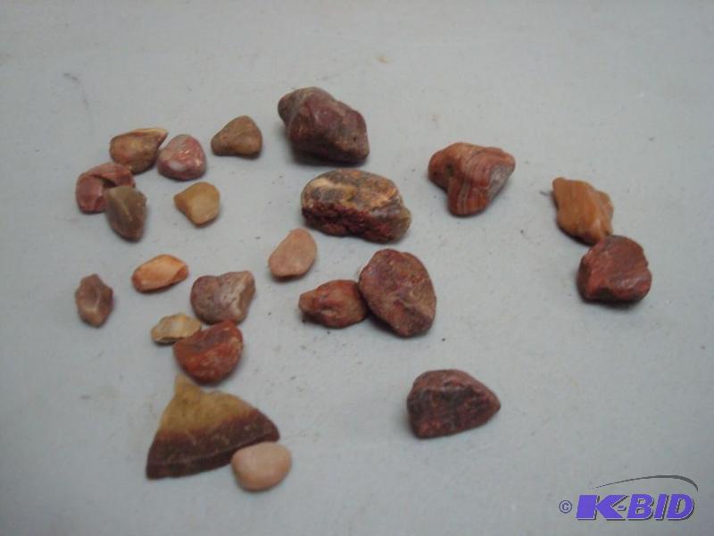 Lot Of Mixed Rocks, Some Agates...