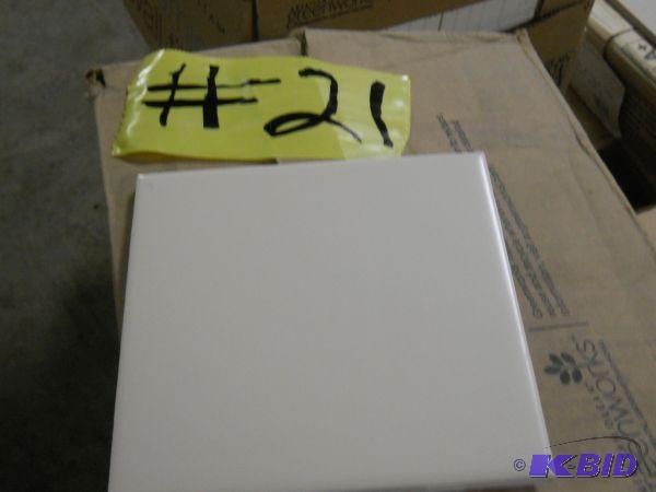 6 x 6 Almond - Bullnose