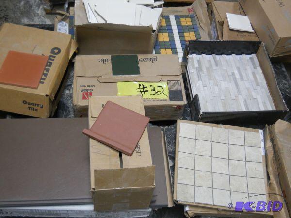 Pallet of Assorted Tile