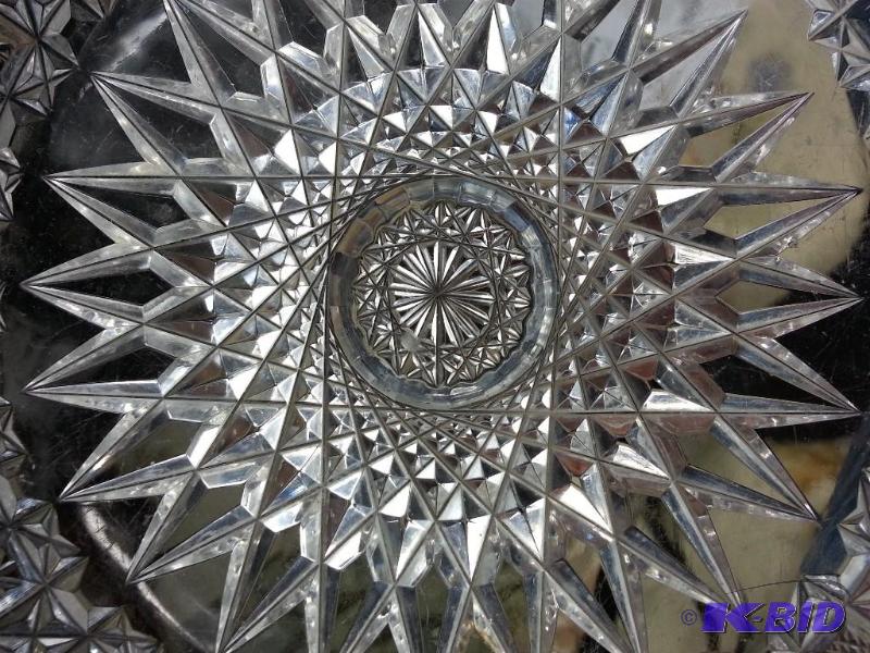 High-end Heavy, Thick Cut Crystal Plate