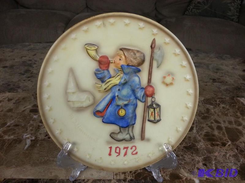 Goebel Hummel 1972 Annual Collectors Plate