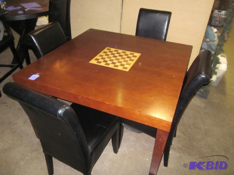 4 foot X 4 foot X 30 inch high solid wood tab...