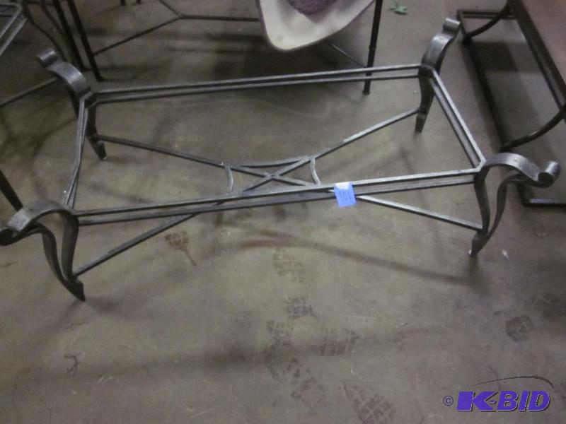 metal coffee table with no glass.  &nbsp  &n...