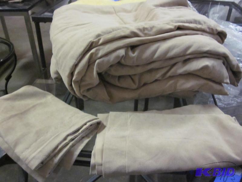 Queen quilt and pillow shams.  &nbsp  &nbsp...