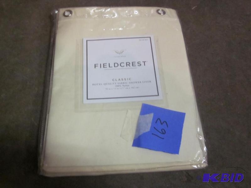 Fieldcrest Classic shower liner, in package.&...