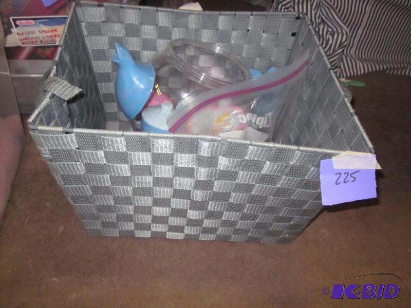 Organizer with toys.  &nbsp  &nbsp...