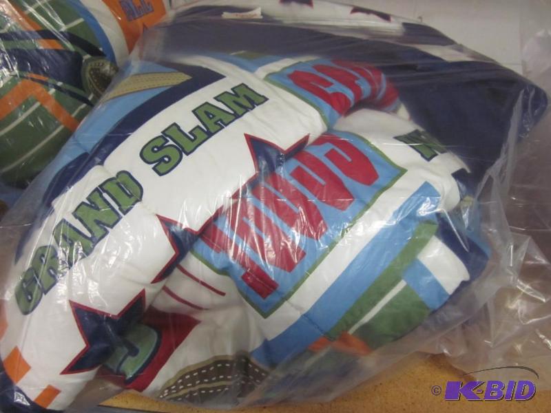 Twin size sports theme comforter and bedding ...