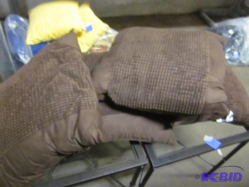 Lot of accent pillows.  &nbsp  &nbsp...