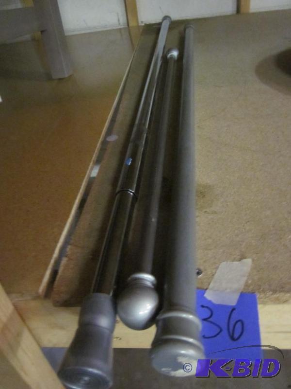 Lot of three tension rods.  &nbsp  &nbsp...