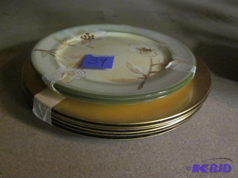 Lot of serving trays and plates.  &nbsp  &nb...