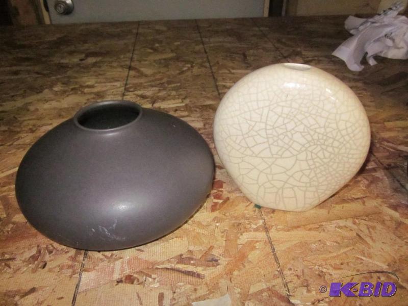 Pair of ceramic vases.  &nbsp  &nbsp...