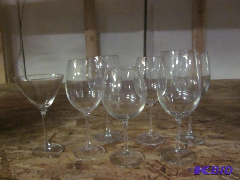 Lot of new wine glasses.  &nbsp  &nbsp...