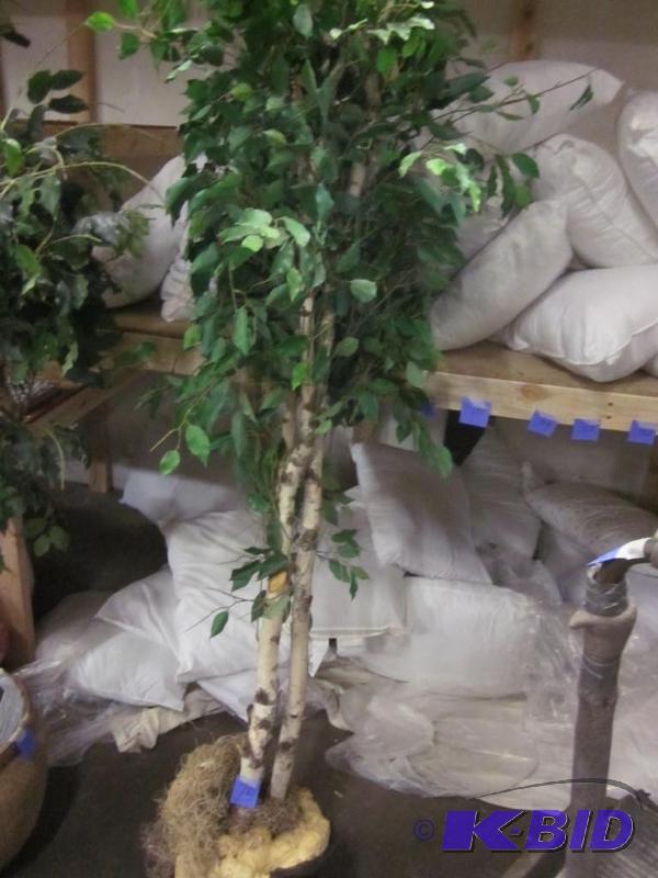 Artificial tree with no planter.  &nbsp  &nb...