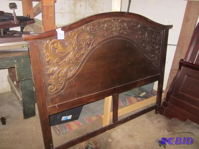 Queen size wooden headboard.  &nbsp  &nbsp...