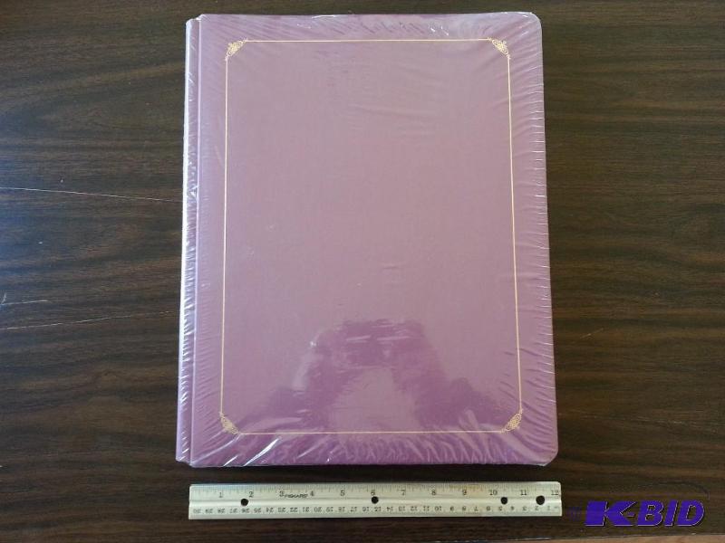 lot 48 image: Creative Memories 12x14 Mulberry Mauve Premiere Coverset Album - NIP