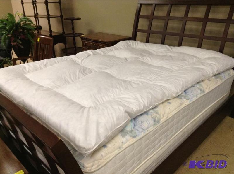 lot 104 image: Queen Size Feather Bed