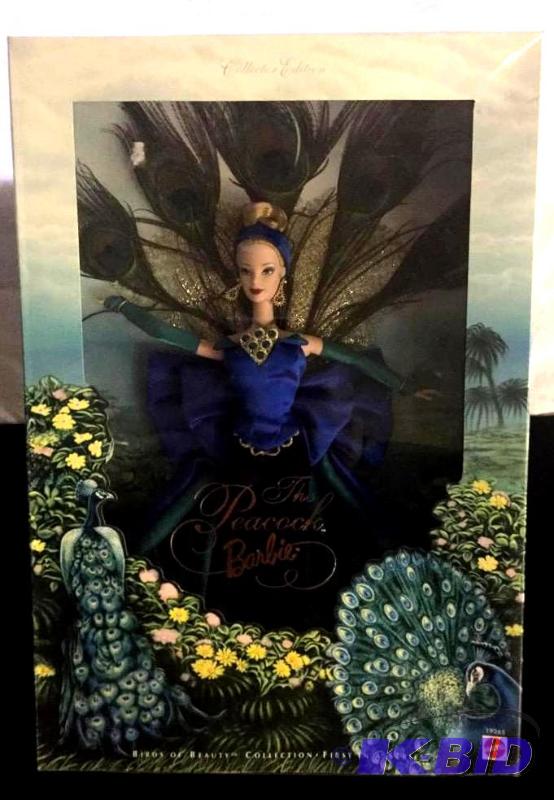 lot 5 image: Birds of Beauty Collection  - The Peacock Barbie 1st in a Series