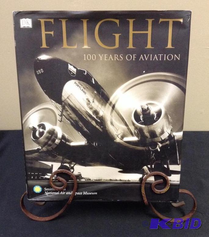 lot 75 image: Flight 100 Years of Aviation Smithsonian Coffee Table Book