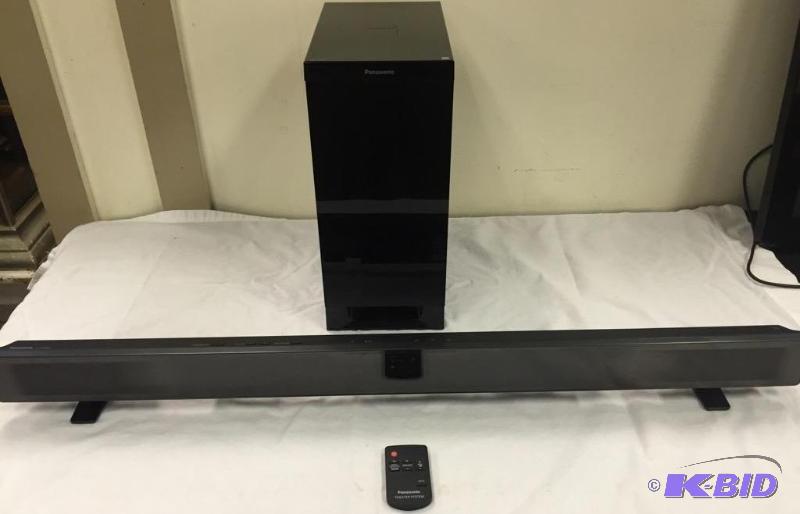 lot 8 image: Panasonic Sound Bar With Wireless Subwoofer
