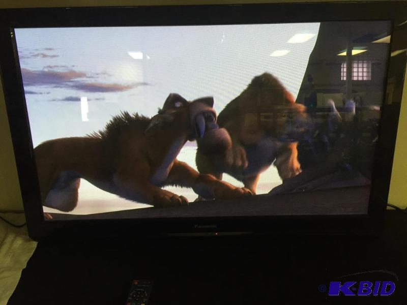 lot 9 image: Panasonic HDTV 42 Plasma Flat Screen