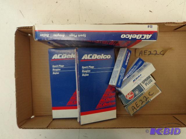 lot 105 image: Spark plugs   AC Delco  3 10 packs   # 8...